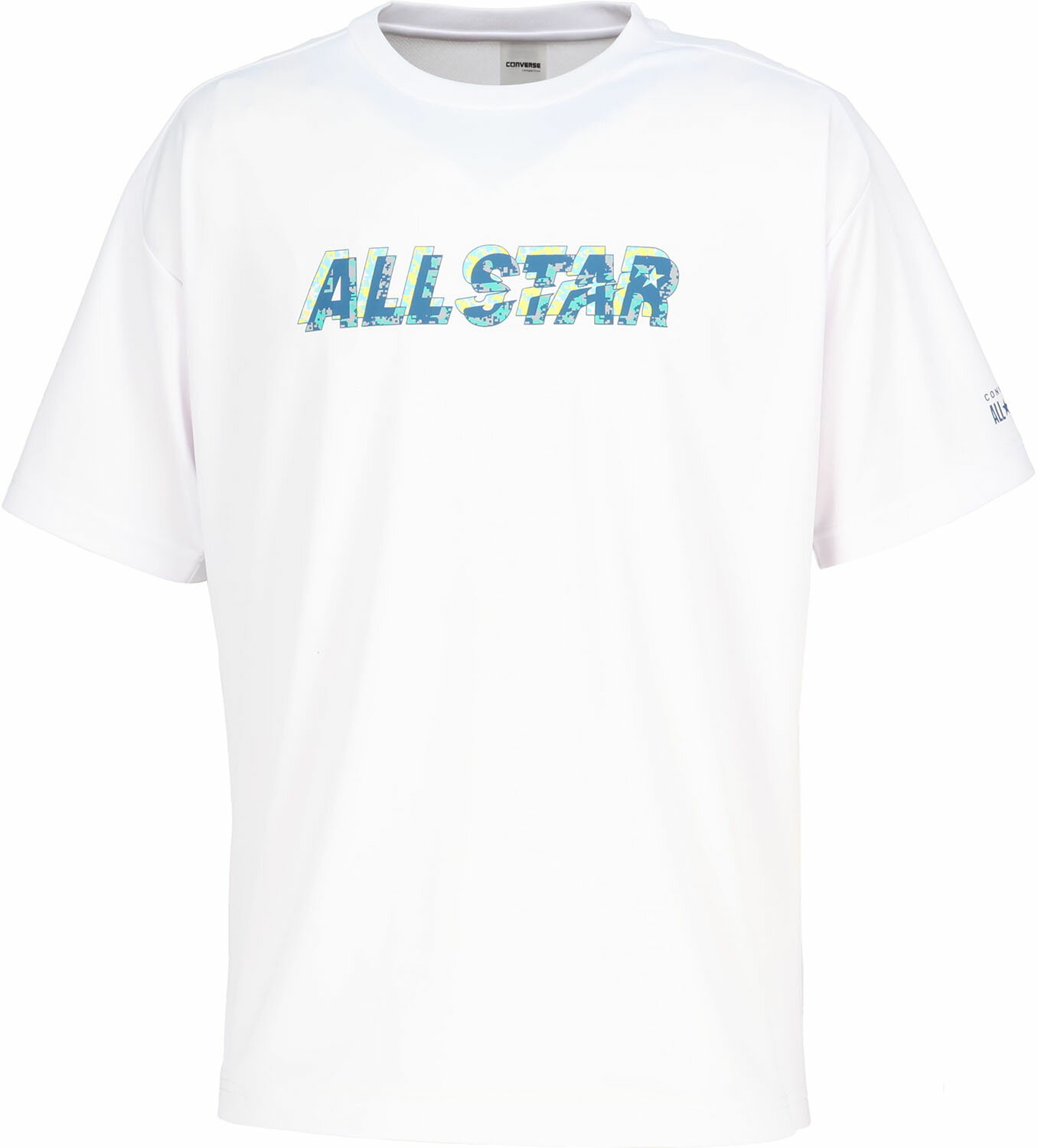 CONVERSE （コンバース） バスケットボール Tシャツ プリントTシャツ 【ホワイト】 CB252357 1100 半袖Tシャツメンズ ショートスリーブ メンズ・レディース 男性用・女性用 ZCC ホワイト 白 25FW {NP}