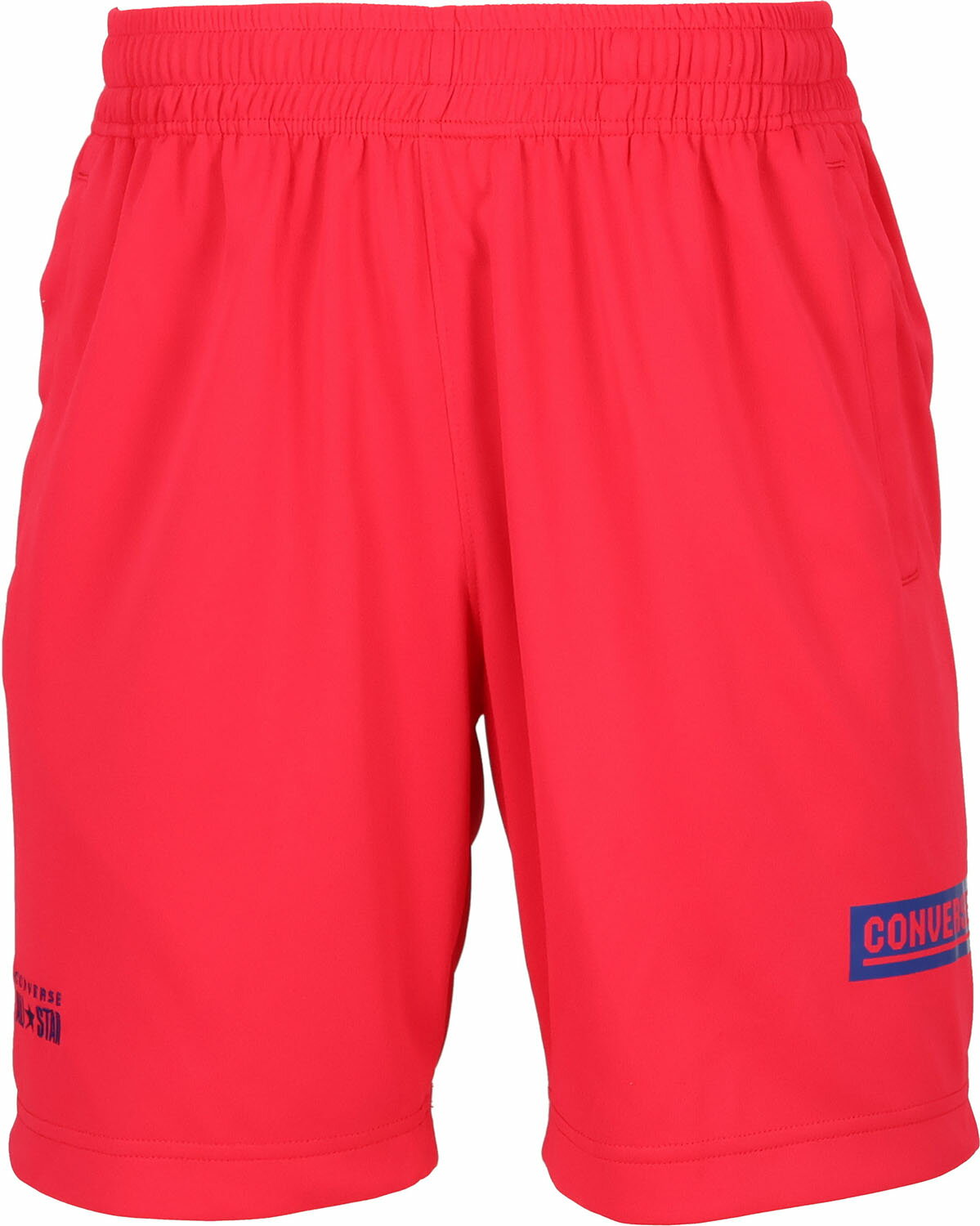 Wear - CONVERSE （コンバース） バスケットボール Tシャツ プラクティスパンツ(ポケット付き) 【レッド】 CB252860 6400 プラクティスパンツメンズ プラクティスパンツ メンズ・レディース 男性用・女性用 ZCC レッド 赤 25FW {NP}