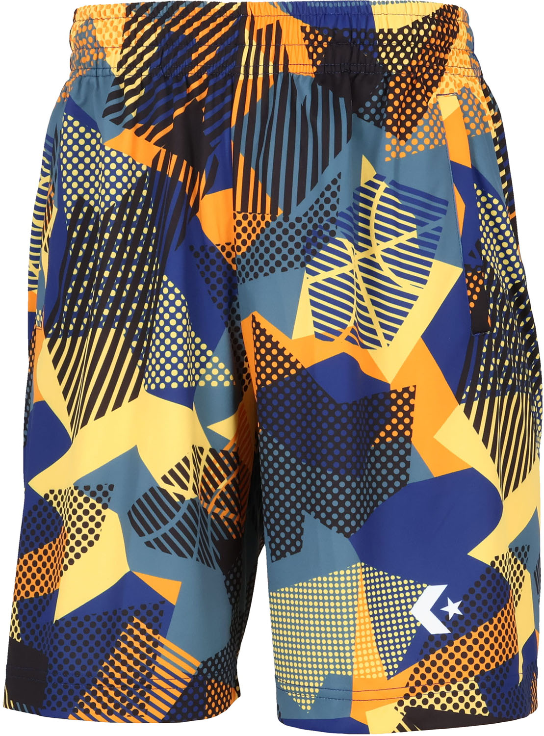 CONVERSE （コンバース） バスケットボール Tシャツ プラクティスパンツ(ポケット付き) 【オレンジ/ネイビー】 CB252865 5628 プラクティスパンツメンズ プラクティスパンツ メンズ・レディース 男性用・女性用 ZCC オレンジ 橙 紺 25FW {NP}