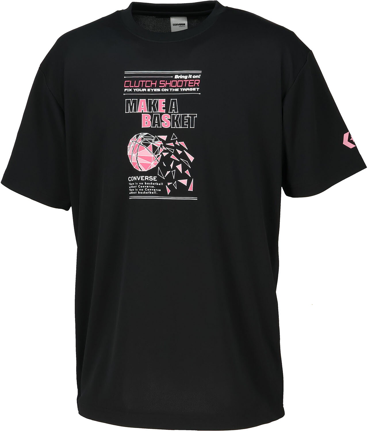 CONVERSE （コンバース） バスケットボール Tシャツ プリントTシャツ 【ブラック/...