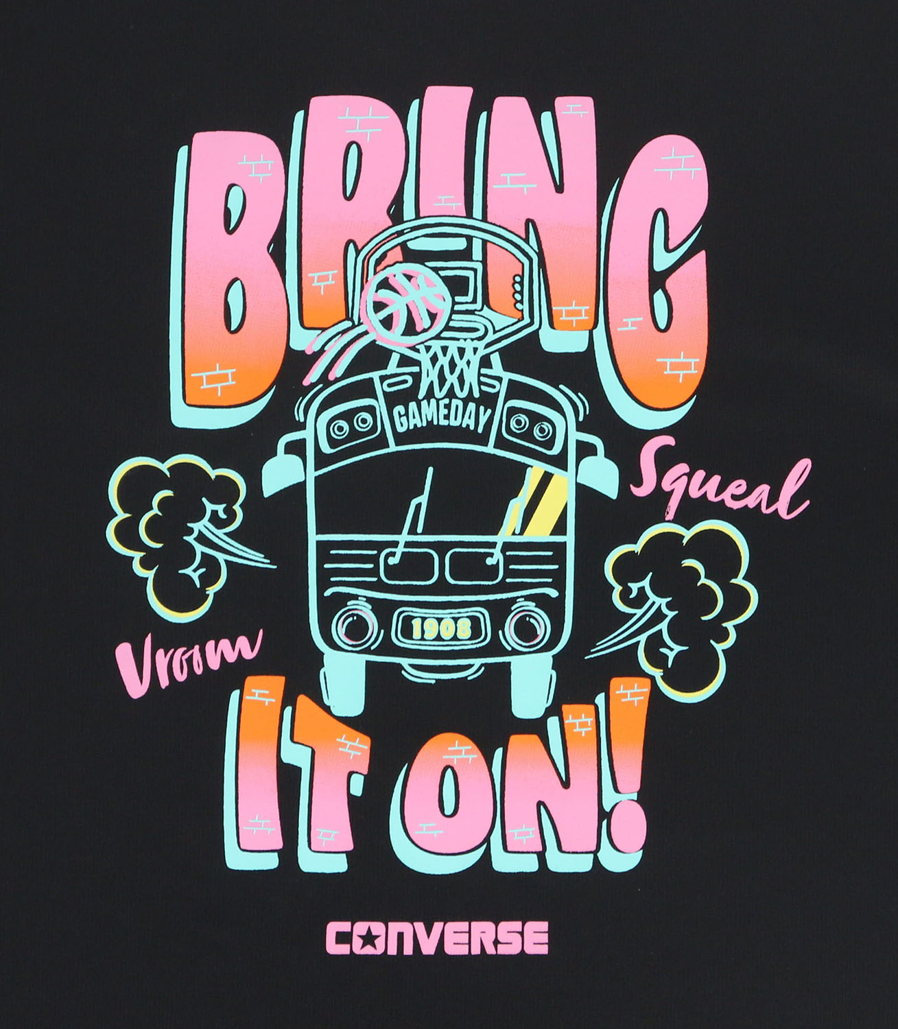 CONVERSE （コンバース） バスケットボール Tシャツ Jr.プリントロングスリーブ 【...