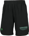 CONVERSE (コンバース) バスケットボール Tシャツ プラクティスパンツ(ポケット付き) 【ブラック×グリーン】 CB242867 1949 プラクティ...
