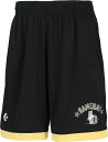 CONVERSE (コンバース) バスケットボール Tシャツ プラクティスパンツ(ポケット付き) 【ブラック×ゴールド】 CB251859 1953 プラクティ...