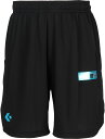 CONVERSE (コンバース) バスケットボール Tシャツ プラクティスパンツ(ポケット付き) 【ブラック×ターコイズ】 CB251860 1924 プラクティスパンツメンズ パンツ メンズ・レディース 男性用・女性用 ブラック 黒 青 25SS {SK}
