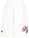 CONVERSE (コンバース) バスケットボール Tシャツ ガールズプラクティスパンツ(ポケット付き) 【ホワイト】 CB342851 1100 プラクティス...