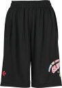 CONVERSE (コンバース) バスケットボール Tシャツ ガールズプラクティスパンツ(ポケット付き) 【ブラック×ピンク】 CB342851 1961 プラ...
