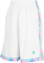 CONVERSE (コンバース) バスケットボール Tシャツ ガールズプラクティスパンツ(ポケット付き) 【ホワイト】 CB351853 1100 プラクティス...