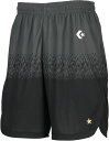 CONVERSE (コンバース) バスケットボール Tシャツ ゴールドシリーズプラクティスパンツ(ポケット付き) 【チャコール×ブラック】 CBG242851 ...
