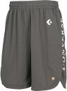 CONVERSE (コンバース) バスケットボール Tシャツ ゴールドシリーズプラクティスパンツ(ポケット付き) 【チャコール】 CBG242853 1800 ...