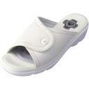 DAIMATU(ダイマツ) Pure Walker(ピュアウォーカー) オフィスサンダル プロフェッショナル 【ホワイト】 PW8511 2 レディース 女性用 ヒール4cm 衝撃吸収 静電気防止 幅調整可能 カジュアル シューズ・靴 白 17SS {SK}