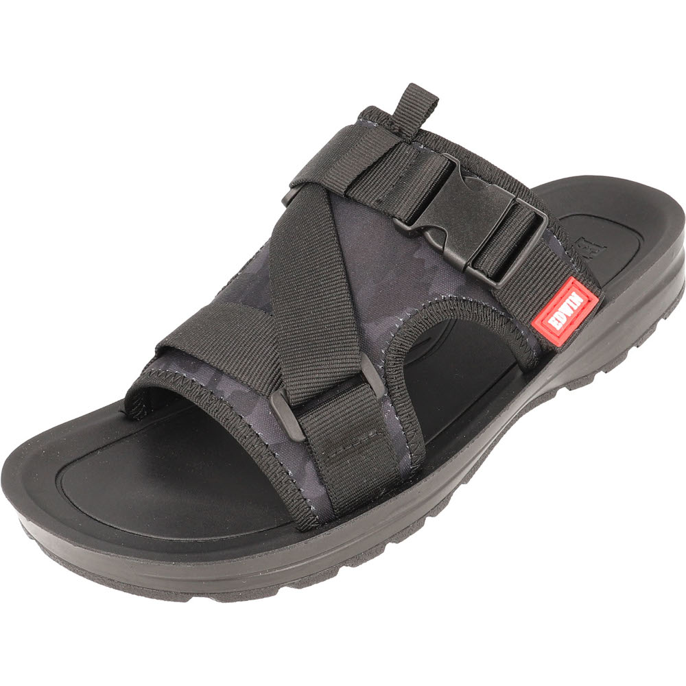 DAIMATU（ダイマツ） サンダル EDWIN(エドウィン) カジュアル スポーツサンダル 【ブラックカモ 】 メンズ　男性用 EW5111 962 黒 {SK}