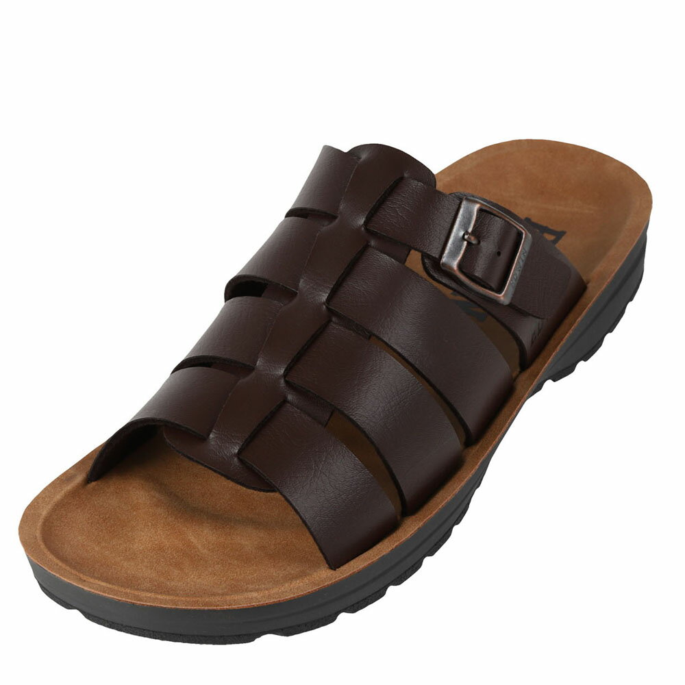 DAIMATU（ダイマツ） サンダル EDWIN(エドウィン) カジュアル 【D．ブラウン 】 メンズ　男性用 EW5112 208 茶 {SK}