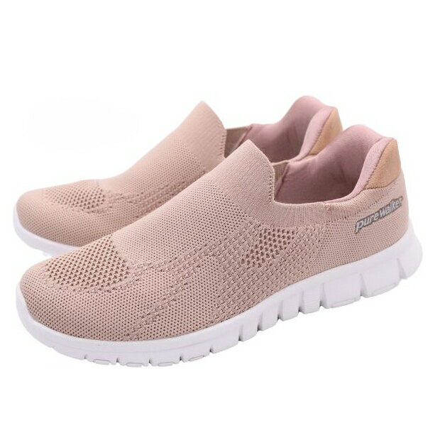 DAIMATU（ダイマツ） スリッポン pure walker(ピュアウォーカー) ナースシューズ カジュアル 軽量 通気性 屈曲性 ヒール高4cm 【ピンク 】 レディース 女性用 PW1502 103 桃 {SK}