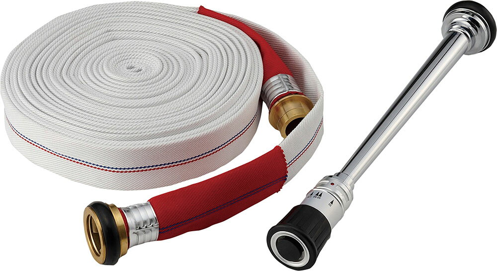 乐天商城 - 【法人宛限定】 DANNO （ダンノ） 学校体育器具 器具・備品 差込式40用ホース（20m） 【ホワイト】 D1032 器具 淡野製作所 白 21 ＜B-1＞
