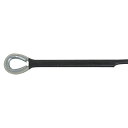 【法人宛限定】 DANNO (ダンノ) 学校体育器具 器具・備品 上部ロープ・センターストラップ 9人制バレー用Wカバーイザナスロープ 【ブラック】 D6410 器具 淡野製作所 黒 22 <B-5>