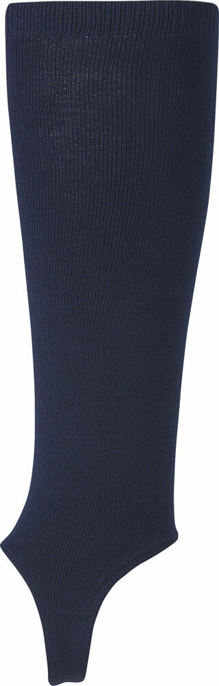 素材：アクリル、ウール、その他。機能：足掛け前振り構造。足掛け部を少し前に振り、脱げづらく改善したウール混ストッキング。