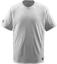 DESCENTE(デサント) 野球 ユニフォーム・練習着 ジュニアV首Tシャツ 【シルバー】 少年用 ジュニア・キッズ JDB202 SLV {NP}
