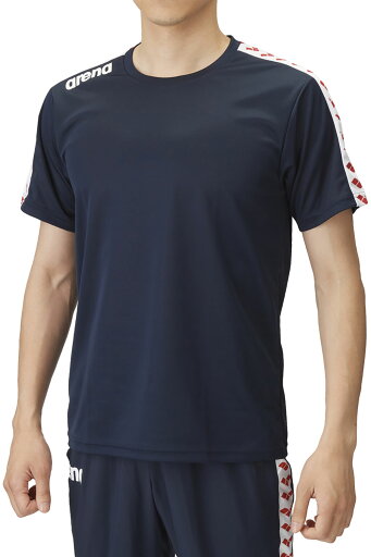 arena (アリーナ) 水泳 Tシャツ Tシャツ 【Dネイビー】 ASS4HTU010 DNY 半袖Tシャツ Tシャツ ネイビー 紺 24SS {NP} arena (アリーナ) 水泳 Tシャツ Tシャツ 【Dネイビー】 ASS4HTU010 DNY 半袖Tシャツ Tシャツ ネイビー 紺 24SS {NP}