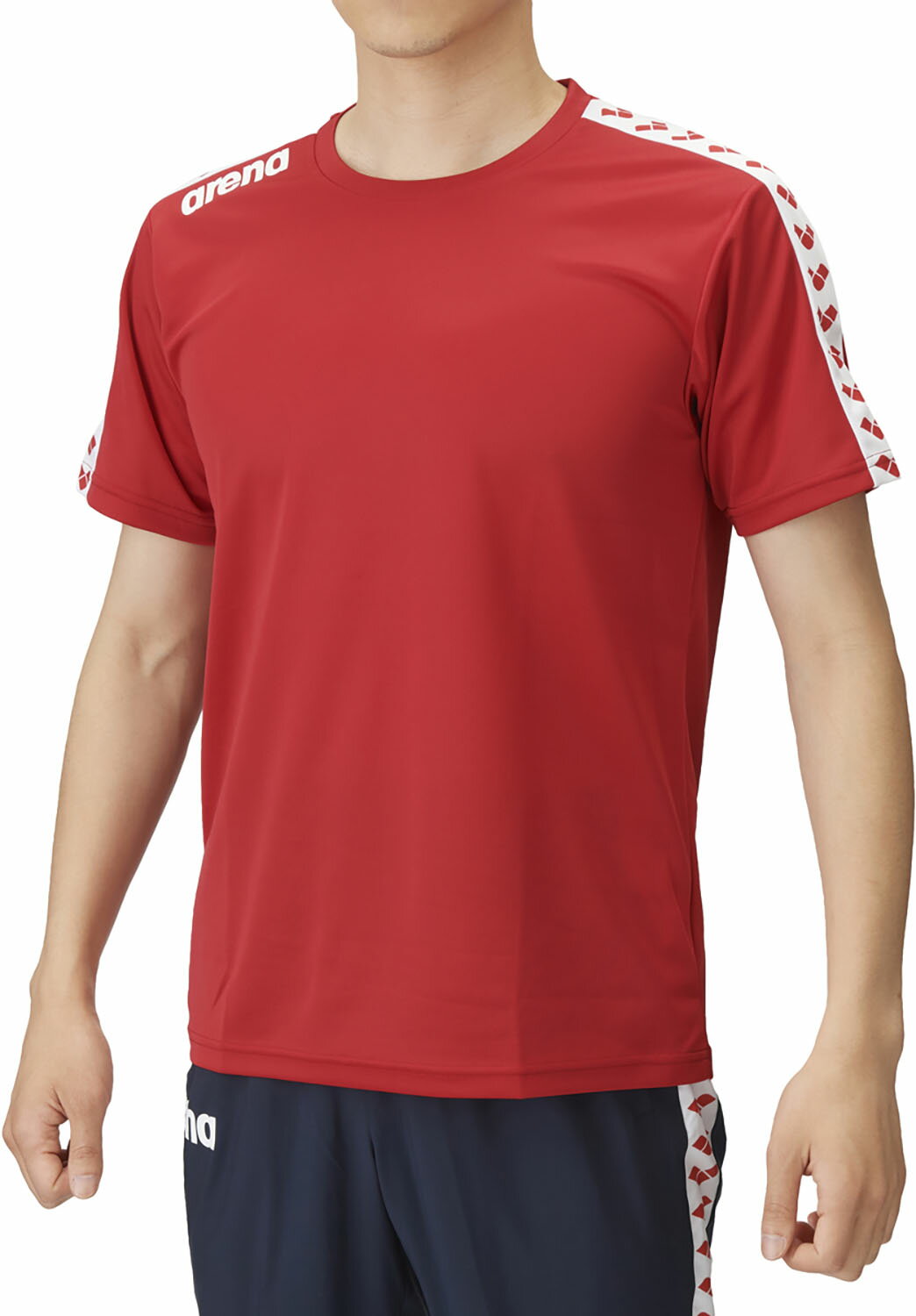 arena （アリーナ） 水泳 Tシャツ Tシャツ 【レッド】 ASS4HTU010 RED 半袖Tシャツ Tシャツ レッド 赤 24SS {NP}