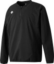 DESCENTE (デサント) 野球&ソフトボール ユニホーム 長袖 ストレッチジャケット 【ブラック】 DB5SJK42M BK00 ユニフォームパンツ・メンズ ジャケット メンズ 男性用 ブラック 黒 25SS {SK}(4)