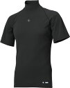 DESCENTE (デサント) 野球&ソフトボール アンダーシャツ ハイネック半袖アンダーシャツ 【ブラック】 DB5SUD11M BK00 アンダーTシャツ ...