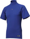 DESCENTE (デサント) 野球&ソフトボール アンダーシャツ ハイネック半袖アンダーシャツ 【ブルー】 DB5SUD11M BL00 アンダーTシャツ ア...