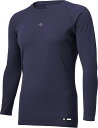 DESCENTE (デサント) 野球&ソフトボール アンダーシャツ ジュニア丸首長袖アンダーシャツ 【ネイビー】 DB5SUD20J NV00 フィットアンダーシャツJR アンダーウェア ジュニア キッズ 子供用 ネイビー 紺 20SS {NP}(4)