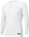 DESCENTE (デサント) 野球&ソフトボール アンダーシャツ ジュニア丸首長袖アンダーシャツ 【ホワイト】 DB5SUD20J WH00 フィットアンダーシャツJR アンダーウェア ジュニア キッズ 子供用 ホワイト 白 20SS {NP}(4)