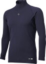 DESCENTE (デサント) 野球&ソフトボール アンダーシャツ ハイネック長袖アンダーシャツ 【ネイビー】 DB5SUD21M NV00 フィットアンダーシャツ アンダーウェア メンズ 男性用 ネイビー 紺 20SS {NP}(4)