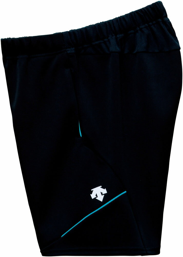DESCENTE （デサント） バレーボール ゲームシャツ・パンツ バレーボールパンツ 【ブラック×ブルー】 DSP-1101WB BBL プラクティスシャツ ショートパンツ ブラック 黒 23SS {NP}