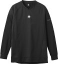 DESCENTE (デサント) バレーボール ウインドウェア ストレッチウォームピステ 【ブラック】 DV4FWB03U BK00 ピステシャツ ピステシャツ ...