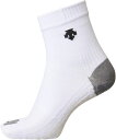 DESCENTE (デサント) バレーボール ソックス 【バレーボール】 SKY GEAR SOX 【ホワイト×ブラック】 DVALJB00 WBK ソックス ...