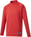 DESCENTE (デサント) 野球&ソフトボール アンダーシャツ ジュニアハイネック長袖アンダーシャツ 【レッド】 JSTD658B RED アンダーTシャツ...