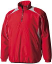 DESCENTE (デサント) 野球&ソフトボール グランドコート プルオーバーコート 【レッド】 STD-425B RED グランドコート コート メンズ 男...