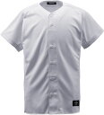 DESCENTE (デサント) 野球&ソフトボール ユニホーム フルオープンシャツ 【シルバー】 STD83TA SLV ユニフォーム Tシャツ メンズ 男性用...