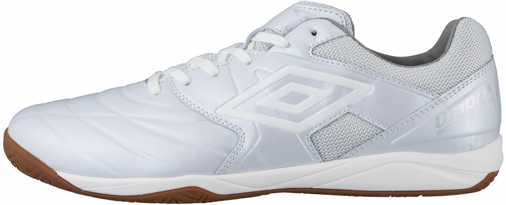 umbro （アンブロ） サッカー スパイク アクセレイターサラ WIDE IN 【S.WHITE/S.WHITE/S.WHITE】 UF2VJB02WW WW スパイク インドア フットサル シューズ ホワイト 白 24SS {SK}