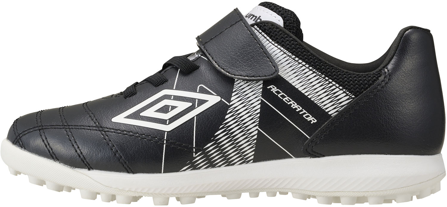 umbro （アンブロ） サッカー スパイク アクセレイター SB JR WIDE 【BLACK/BLACK/WHITE】 UF5SFCT6J BKWH スパイクJRターフ フットサル シューズ ジュニア キッズ 子供用 ブラック 黒 20SS {SK}