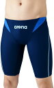 arena (アリーナ) 水泳 水着 ジュニアハーフスパッツ 【ネイビー×ネイビー×ブルー】 ARN-1026MJ NVBU 水着ボーイズ競泳用(FINA公認) ハーフスパッツ ジュニア・キッズ 子供用 ネイビー 紺 紺 青 21SS {NP}
