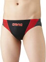 arena (アリーナ) 水泳 水着 リミック 【ブラック×グレー×レッド】 ARN-1027M BKRD 水着メンズ競泳用(FINA公認) リミック メンズ 男性用 ブラック 黒 灰 赤 21SS {NP}
