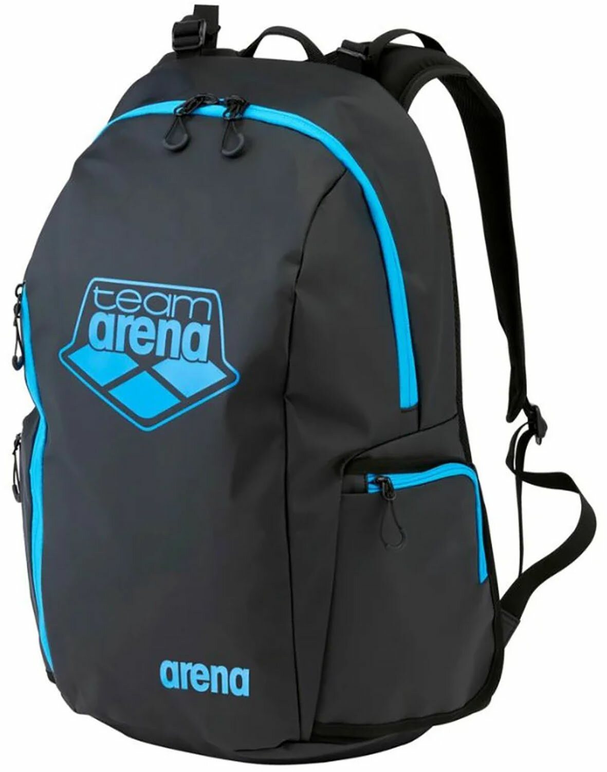 arena （アリーナ） 水泳 バッグ バックパック(team arena) 【ブラック×ブルー】 AS5SBP30U BKBL バックパック バックパック メンズ・レディース 男性用・女性用 ブラック 黒 青 25SS {SK}