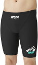 arena (アリーナ) 水泳 水着 トレーニングスパッツ(ハーフレッグ) 【ブラック×ミント】 SAR-4105 BKMT 水着メンズ競泳用(非公認) トレーニング水着 メンズ 男性用 ブラック 黒 緑 20SS {NP}
