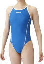 arena (アリーナ) 水泳 水着 トレーニングワンピース(オープンバック) 【ブルー】 SAR-4106W BLU 水着レディース競泳用(FINA非公認) トレーニング水着 レディース 女性用 ブルー 青 24SS {SK}