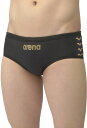 arena (アリーナ) 水泳 水着 トレーニングブリーフ 【ブラック×ゴールド】 SAR-4108 BKGD 水着メンズ競泳用(FINA非・ トレーニング水着 メンズ 男性用 ブラック 黒 金 20SS {NP}