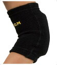 D&M(ディー&エム) バレーボール サポーター・テープ ショートエルボーパッド 肘(ひじ)用サポーター 【ブラック】 メンズ・レディース 男性用・女性用 77...