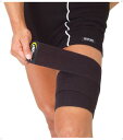 D&M(ディー&エム) トレーニング・フィットネス サポーター・テープ スピードラップ 膝(ひざ)・もも兼用サポーター 【ブラック】 メンズ・レディース 男性用...