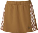 DUNLOP (ダンロップ) テニス スラックス・スカート SKIRT 【ブラウン】 DAK-2482W 659 スラックス・スカート スカート ジュニア・キッ...