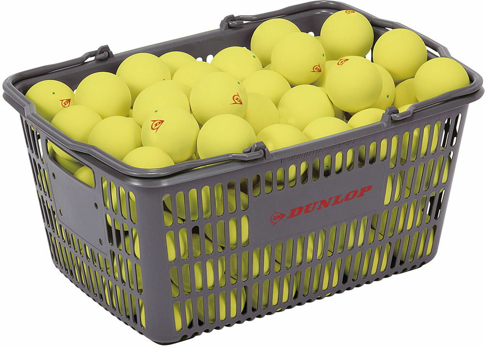 DUNLOP （ダンロップ） テニス ボール ダンロップ ソフトテニスボール 公認球＜イエロー＞ 10ダース入バスケット DSTBYL2CS120 【イエロー】 DSTBYL2120 競技ボール 軟式 メンズ・レディース 男性用・女性用 黄 9999 {SK}
