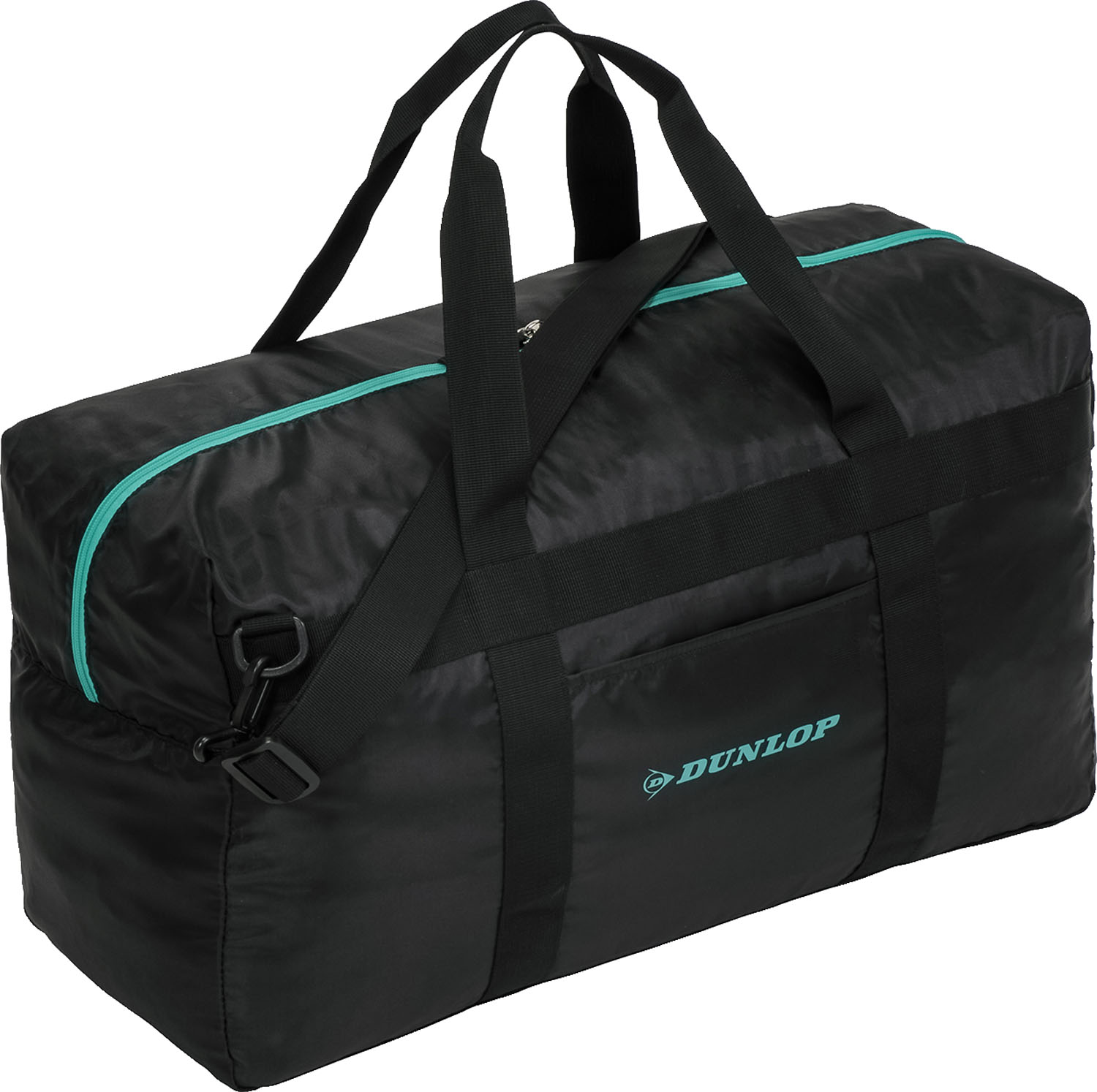 DUNLOP （ダンロップ） テニス バッグ パッカブルボストンDTC-2433 【ブラック】 DTC2433 900 ダッフル・ボストン バッグ メンズ・レディース 男性用・女性用 ブラック 黒 24SS {SK}
