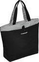 DUNLOP (ダンロップ) テニス バッグ レディス トートバックDTC-2460 【ブラックブラック】 DTC2460 840 トートバッグ バッグ レディース 女性用 ブラック 黒 黒 24SS {SK}