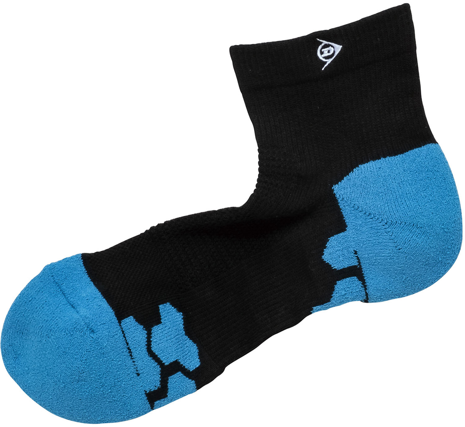 DUNLOP （ダンロップ） テニス ソックス ソックス TPO-6451 【ブラック】 TPO6451 900 ソックス ソックス メンズ 男性用 ブラック 黒 24SS {NP}